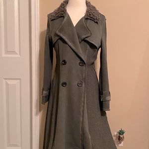 NWOT Adore double breasted coat. Size medium